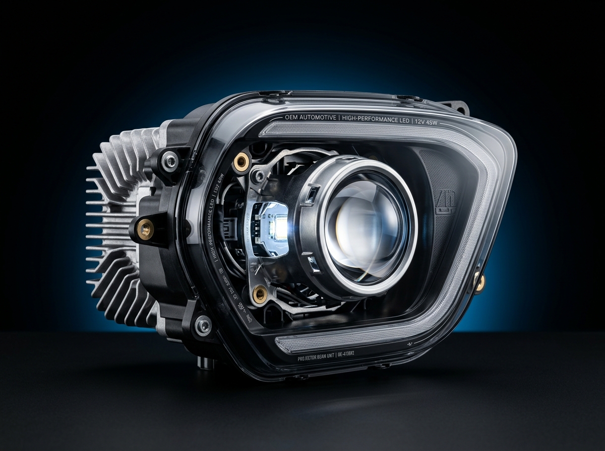 OEM LED Headlight Module from AURORA China LED lighting factory